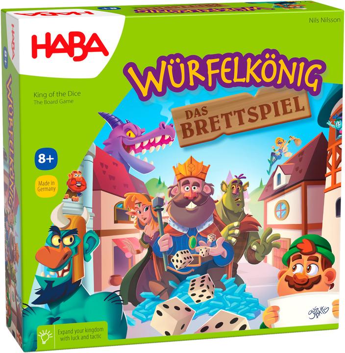 Produktbild Haba Würfelkönig – Das Brettspiel (Deutsch, Spanisch, Französisch, Niederländisch, Italienisch, Englisch)