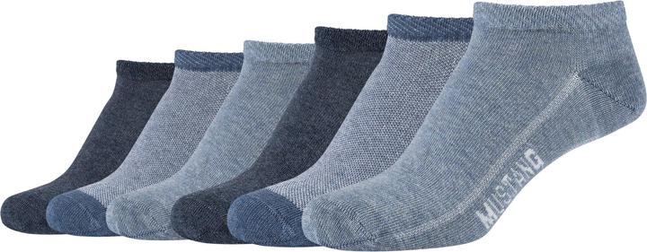 Immagine prodotto Mustang Sneaker donna casual in cotone organico 6p (confezione da 6, 35, 38)