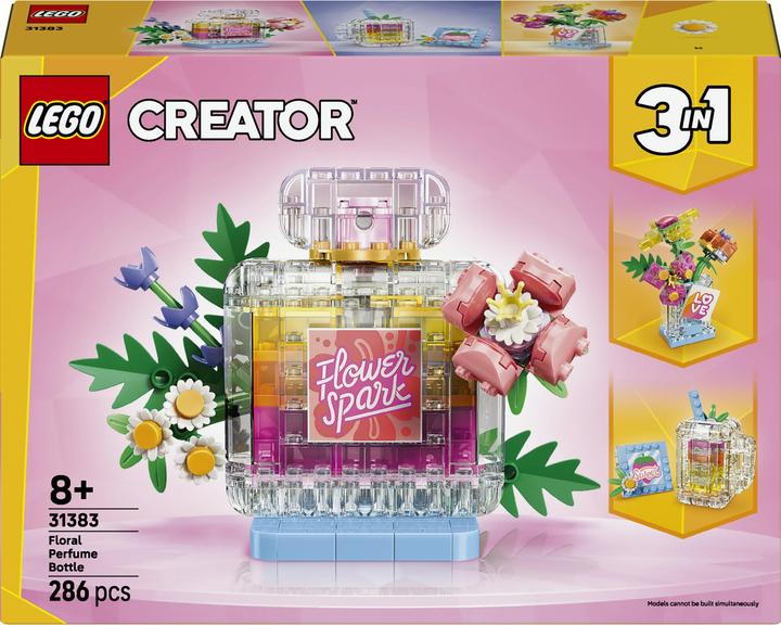 Produktbild LEGO Parfümflasche mit Blumendeko