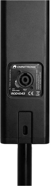 Productafbeelding Omnitronic ROD-1043 (Actief, 1x 200 W)