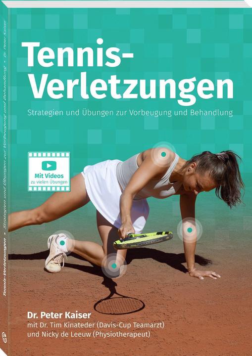 Actual product image Tennis-Verletzungen (German, Peter Kaiser, 2022)