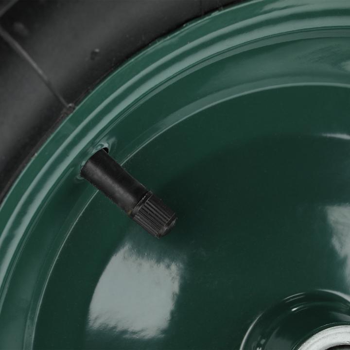 Actual product image Relaxdays Wheelbarrow Wheel 4.80 4., Solid Rubber