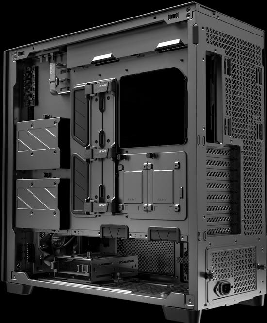 Produktbild Antec Geh FLUX PRO Midi Tower schwarz retail (E-ATX, mATX, ATX, ITX)
