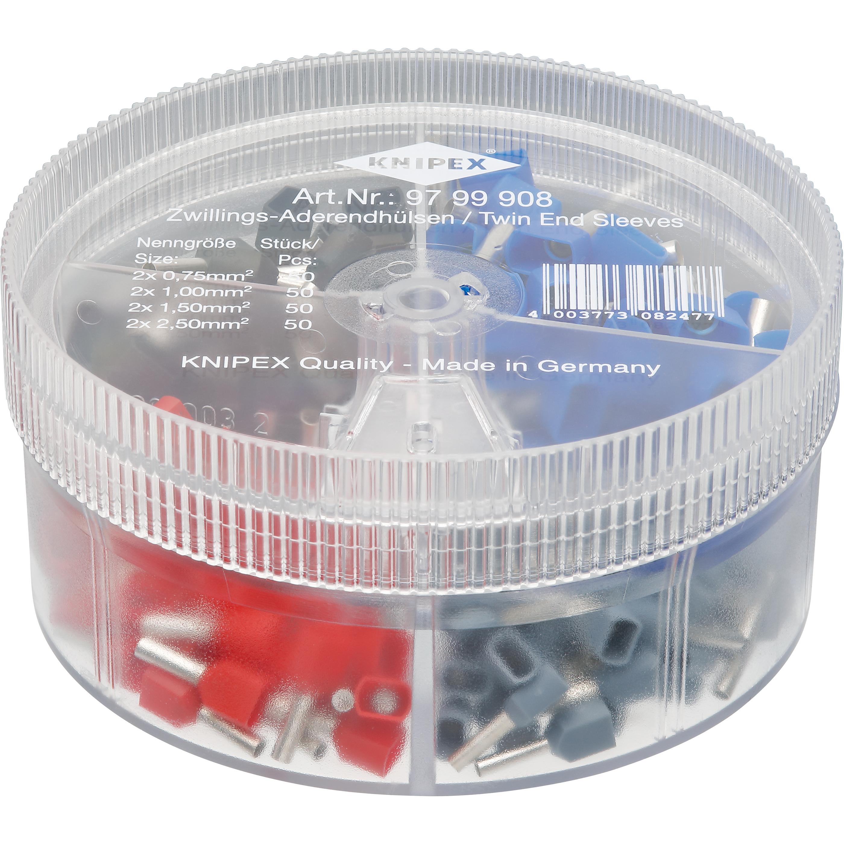 Knipex, Kabelverbindung, Sortimentsboxen