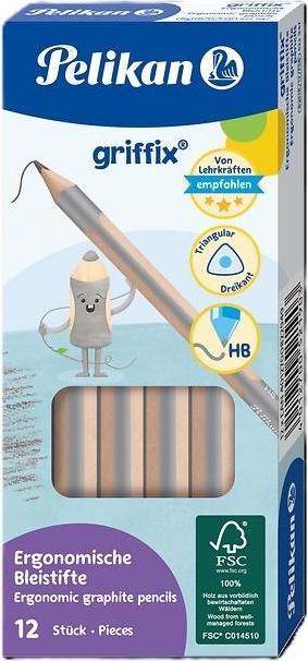 Productafbeelding Pelikan griffix lood. Sterkte HB 12 stuks in vouwdoos (3.50 mm, HB, 12 x)