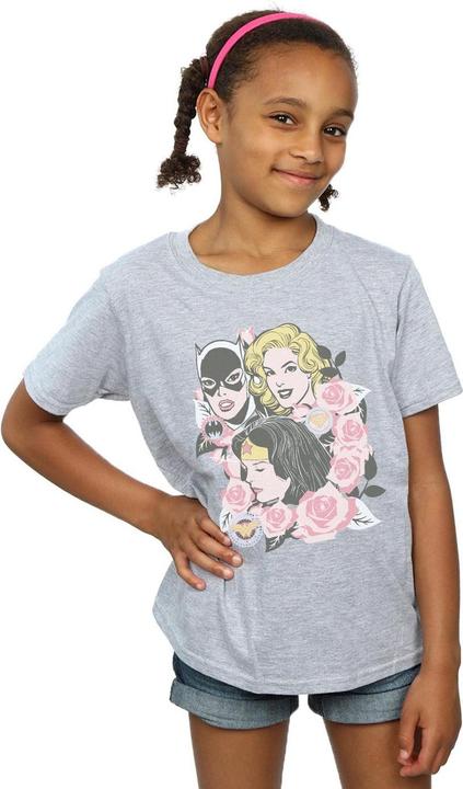 Produktbild Super Powers Floral Frame TShirt Mädchen (152, 158)