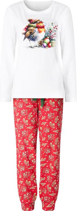 Produktbild Joe Browns Festive Robin Cuffed Pyjama Set (S)