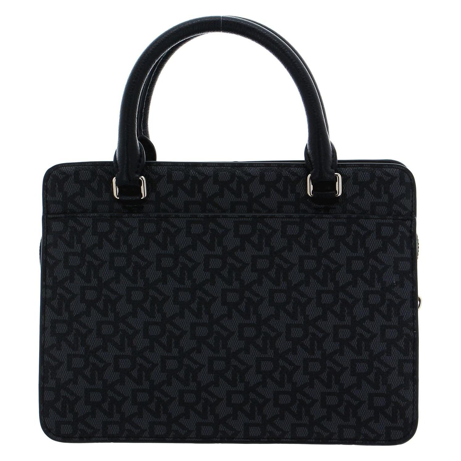Dkny, Damen, Handtasche, Elissa Satchel, Schwarz, Mehrfarbig