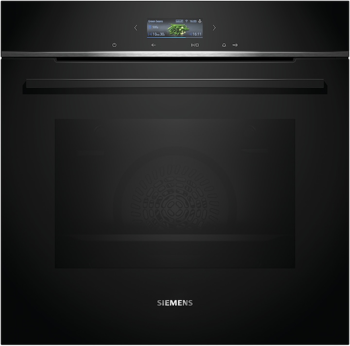Immagine prodotto Siemens iQ700, Forno da incasso, 60 x 60 cm, Nero, Acciaio inox, HB734G2B1