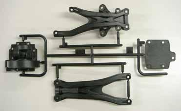 Actual product image Tamiya DB02 Carbon Reinforced L Parts (UpperDeck)