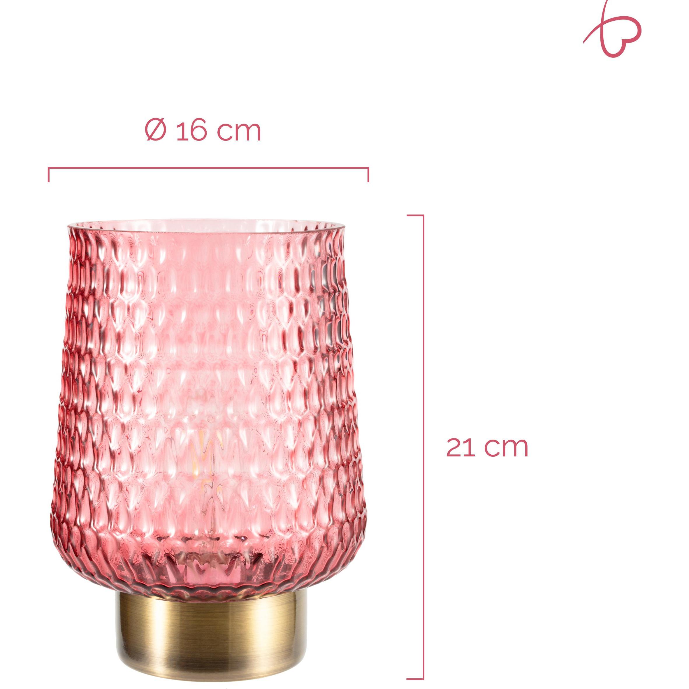 Thumbnail - Pauleen, Tischlampe, Mobile Tischleuchte Rose Glamour (80 lm, E27)