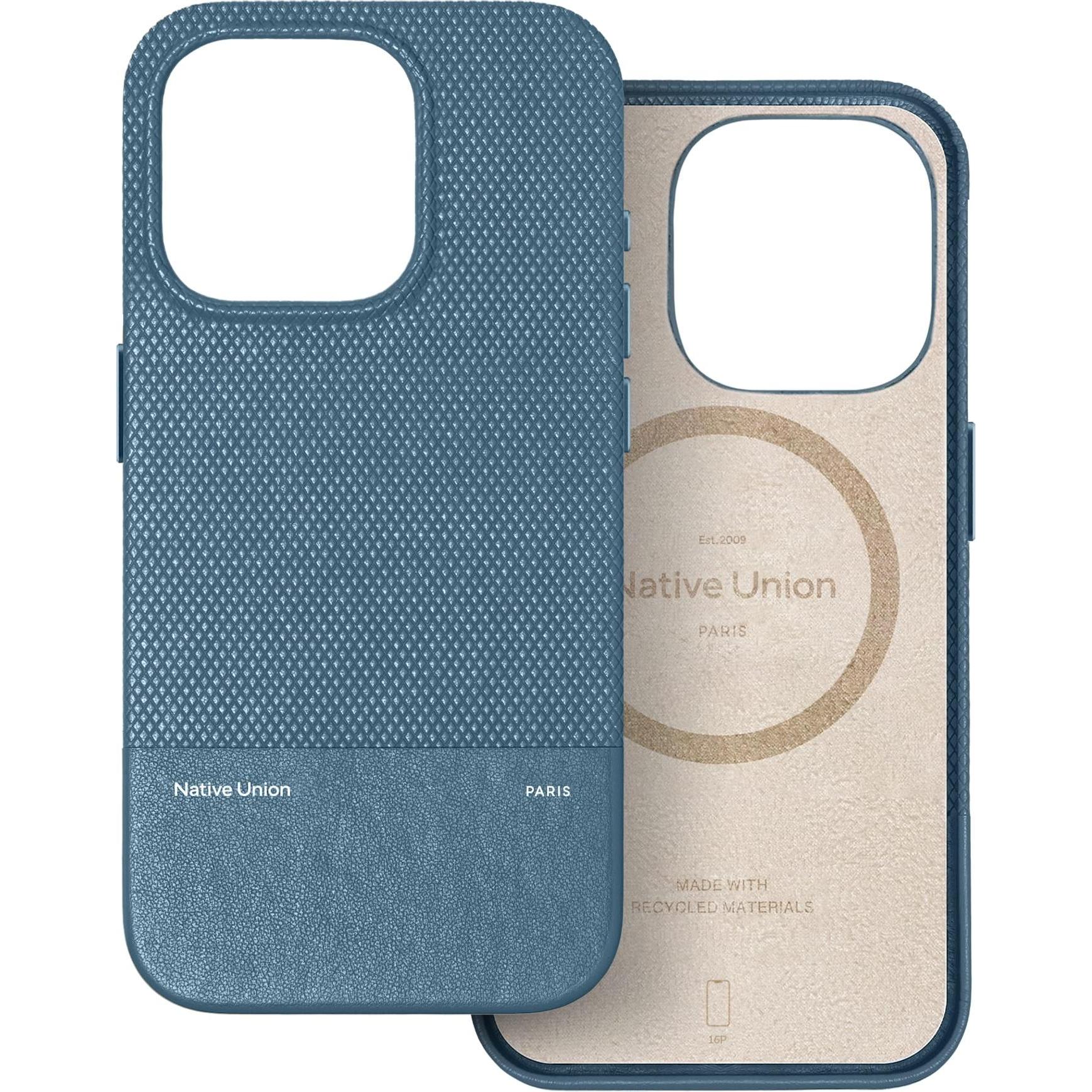 Native Union ReClassic Case (Apple iPhone 16 Pro), Smartphone Hülle, Blau