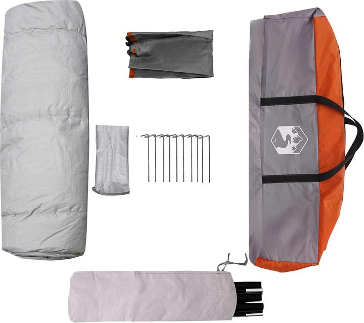Actual product image vidaXL Campingzelt (4.95 kg, 3 persons)