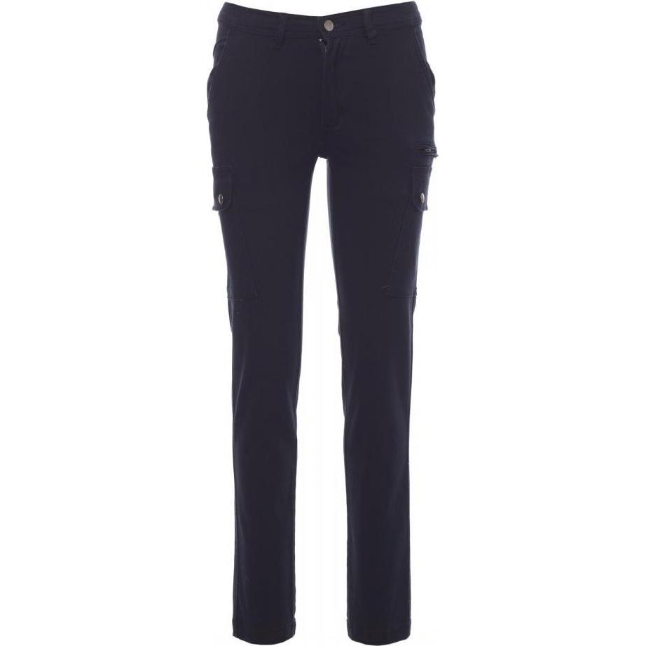 Payper, Damen, Hosen, hose damen forest stretch, Schwarz, (M)