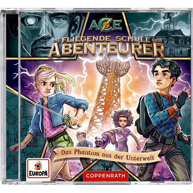 Die fliegende Schule der Abenteurer (3) - Das Phantom, Hörbücher von Thilo Petry-Lassak, Maximilian Meinzold