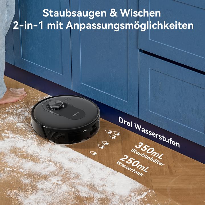 Produktbild Proscenic Q8 Saugroboter mit Wischfunktion (Saugwischroboter)