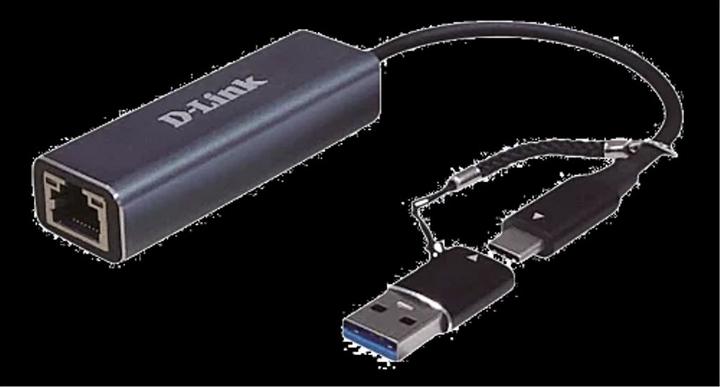Produktbild D-Link DUB-2315, RJ-45, USB Typ-C, Weiblich, Schwarz, Geschwindigkeit, Männlich (USB, Thunderbolt 3, RJ45 2.5 Gigabit Ethernet (1x))