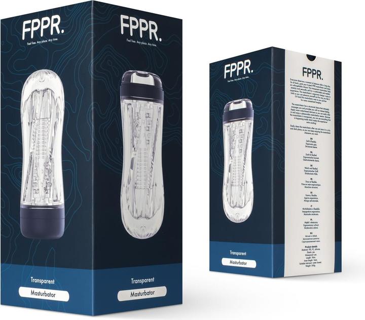 Actual product image Fppr Transparant Masturbator