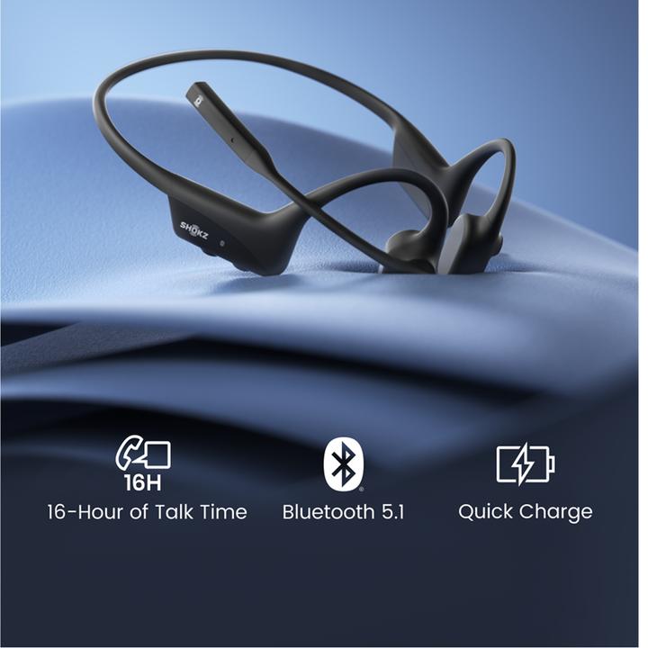 Image du produit Shokz OpenComm2 UC (USB-C) (Pas de réduction du bruit, 16 h, Sans fil)