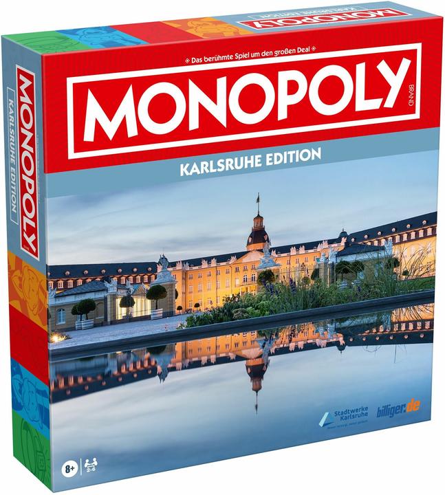 Produktbild Winning Moves Monopoly Karlsruhe (Deutsch, 2 - 6 Spieler)