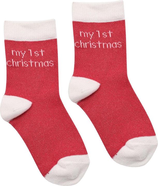 Immagine prodotto Bambino by Juliana Bambino Socken My First Milestones 612 Monate Packung mit 5 Paar Grüne und rote Farben (Confezione da 5 pezzi, Taglia unica)