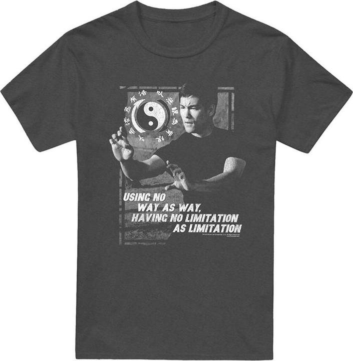Produktbild Bruce Lee No Way As A Way TShirt meliert (3XL)