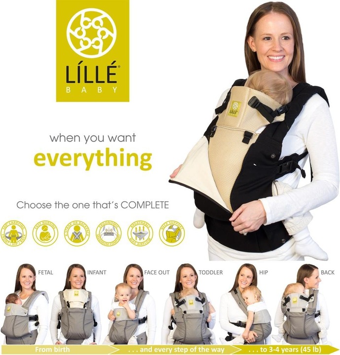 Image du produit Lillebaby 6 pos. 360° toutes saisons