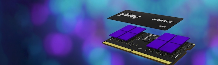 Actual product image Kingston FURY Impact (2 x 32GB, 5600 MHz, DDR5 RAM, SO-DIMM)
