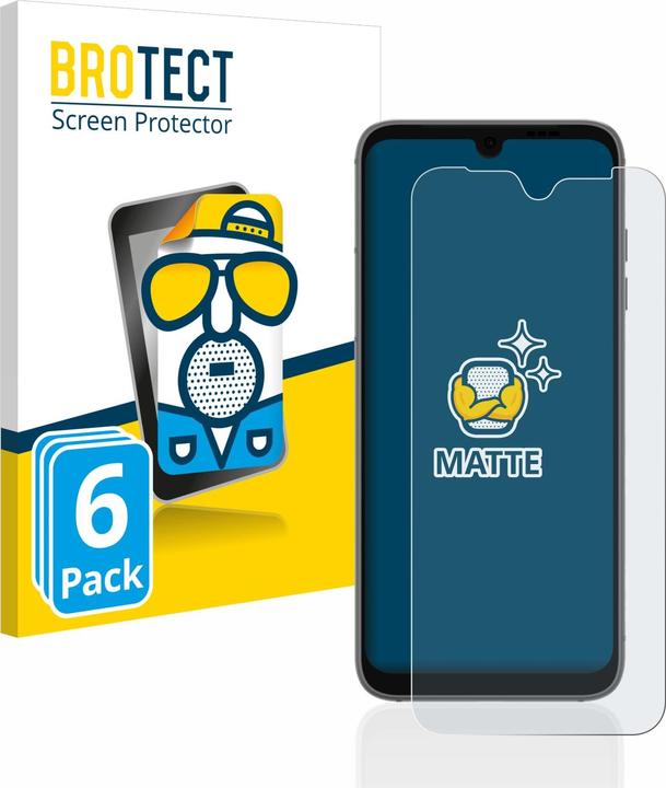 BROTECT Entspiegelungs-Schutzfolie Displayschutz Matt (6 Stück, Fairphone 4)