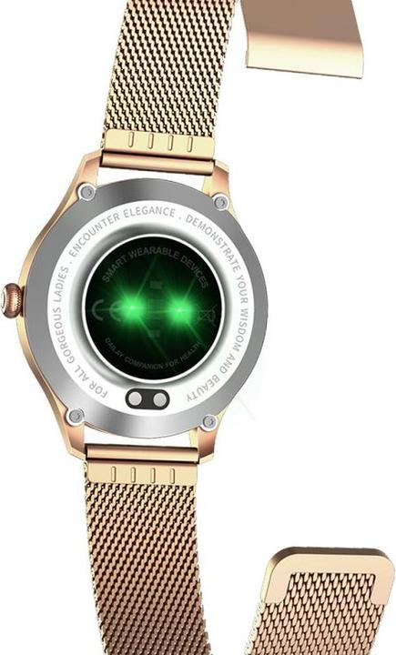 Actual product image Maxcom FW42 GOLD smartwatch / sport watch (1.09") TFT (40 mm)