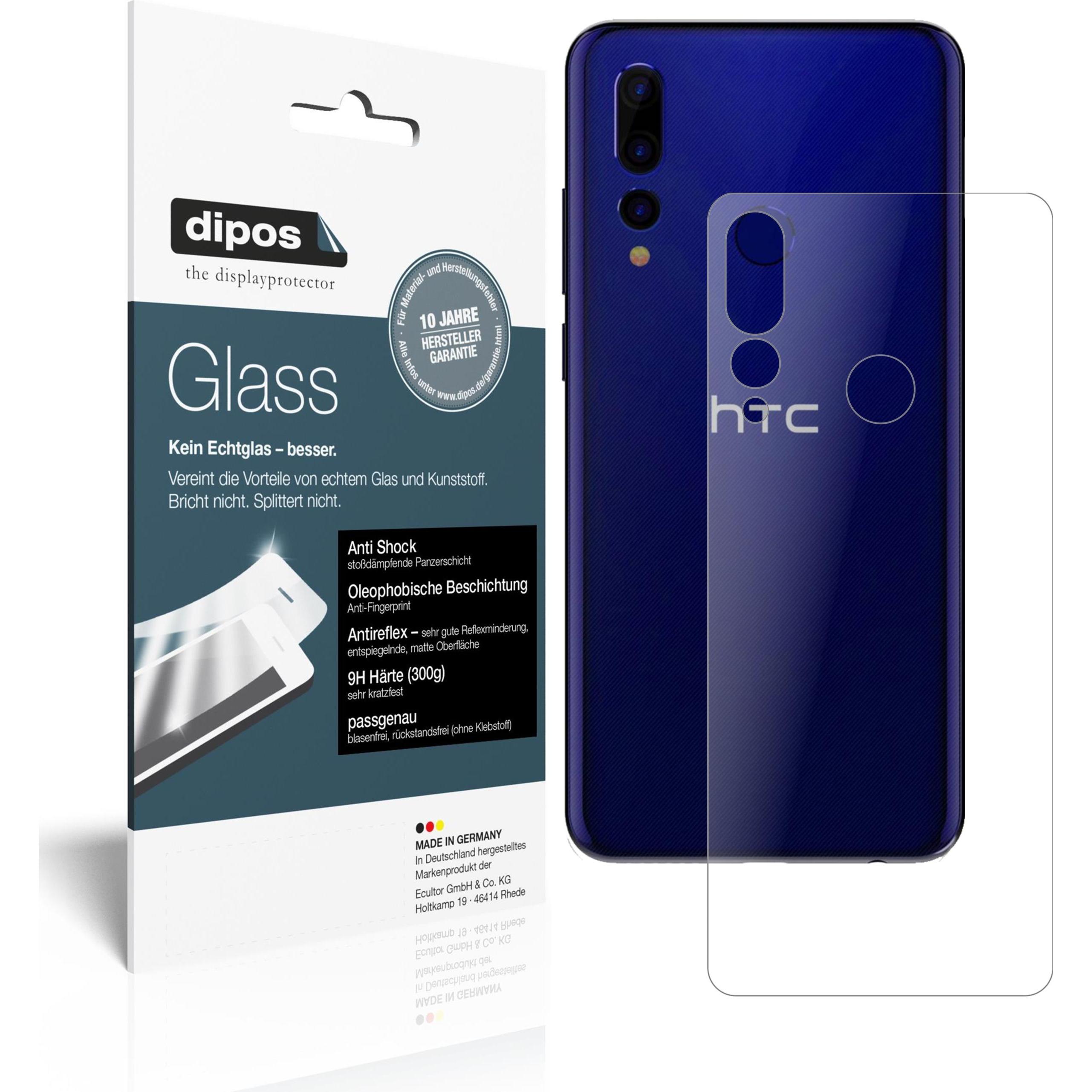Dipos Displayschutz Anti-Shock (1 Stück, HTC Wildfire X), Smartphone Schutzfolie, Transparent