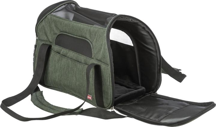 Immagine prodotto Trixie Marsupio Madison, 19 × 28 × 42 cm, verde oliva (Cane)