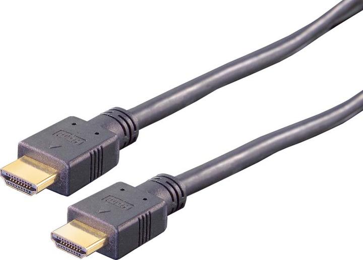 Actual product image E+P HDMI/HDMI 7.5m HDMI Cable 7.5 m HDMI Type A (Standard) Black (7.50 m, HDMI)