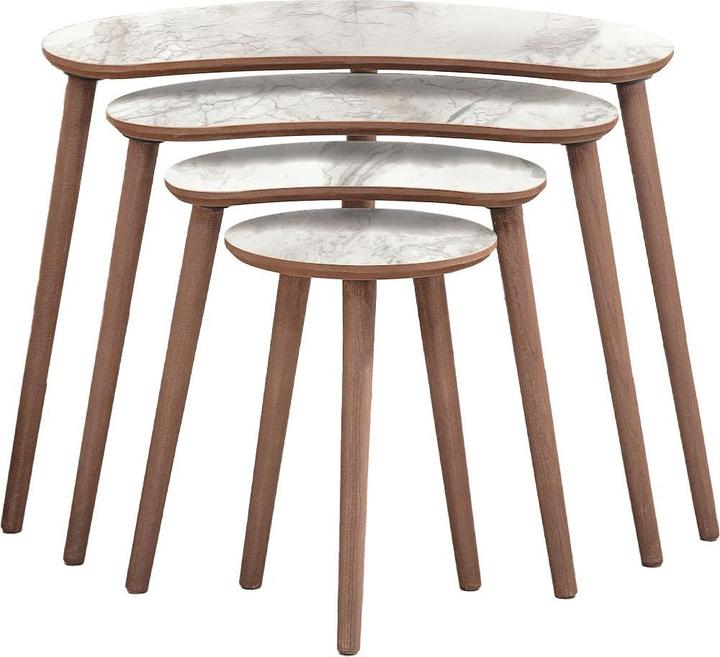 Produktbild Hanah Home Moon Nesting Table 4 Pieces