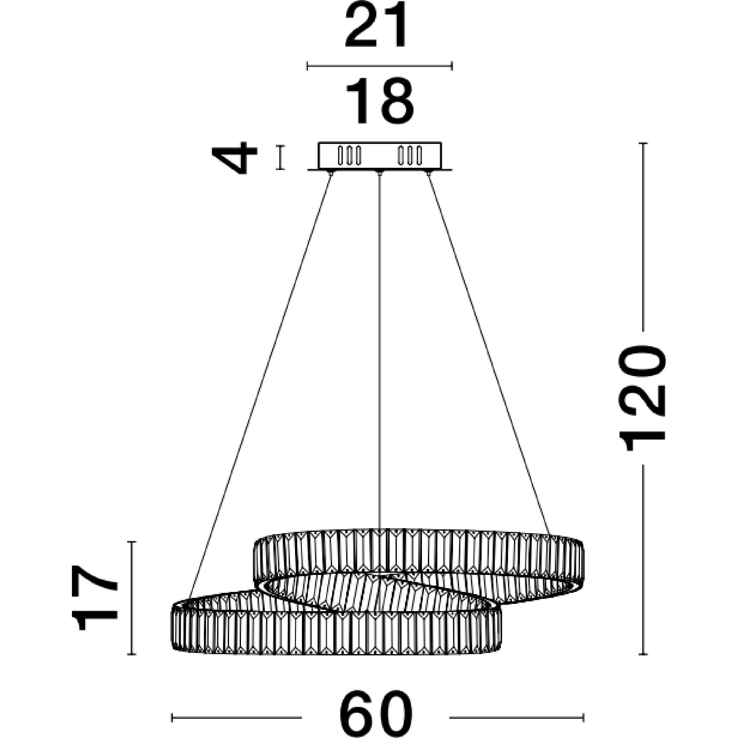 Thumbnail - Nova Luce, Pendelleuchte, Conceto (4070 lm)