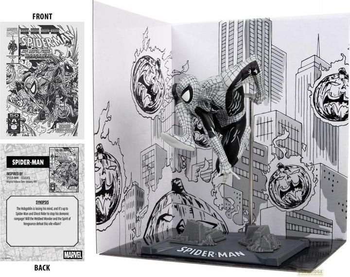 Produktbild McFarlane Marvel Collection PVC Statue 1/10 Spider-Man (Spider-Man #6)(Line Art)(Gold Label) 10 cm