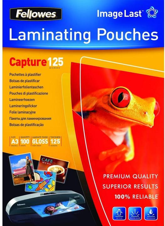 Image du produit Fellowes ImageLast Capture 125 (A3, 100 pcs, 125 µm)