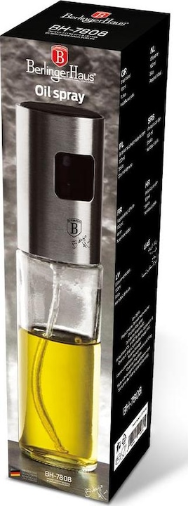 Produktbild BerlingerHaus Sprüher für Öl und Essig Glas/Edelstahl (100 ml)