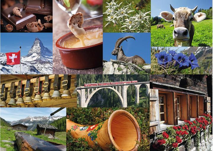 Image du produit Ravensburger Collection suisse (1000 pièces)