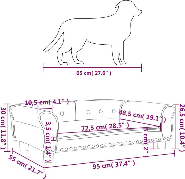 Actual product image vidaXL Jase (Dog)