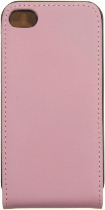 Actual product image OEM Slim Leather Flip Case for iPhone 4/4s - pink (Apple iPhone 4s, Apple iPhone 4)
