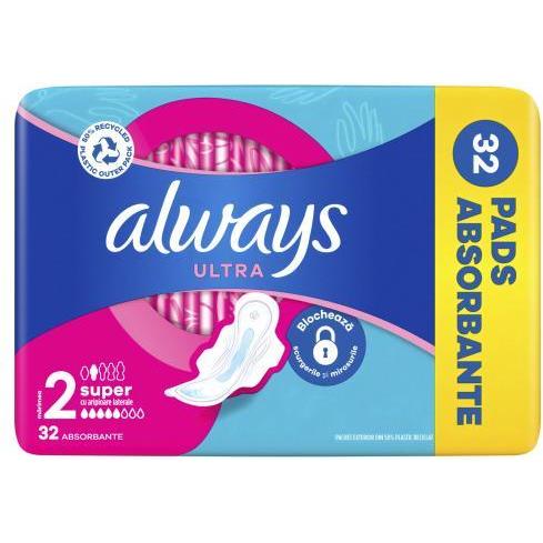 Always, Binden, Ultra Super (32 x, Damenbinden)