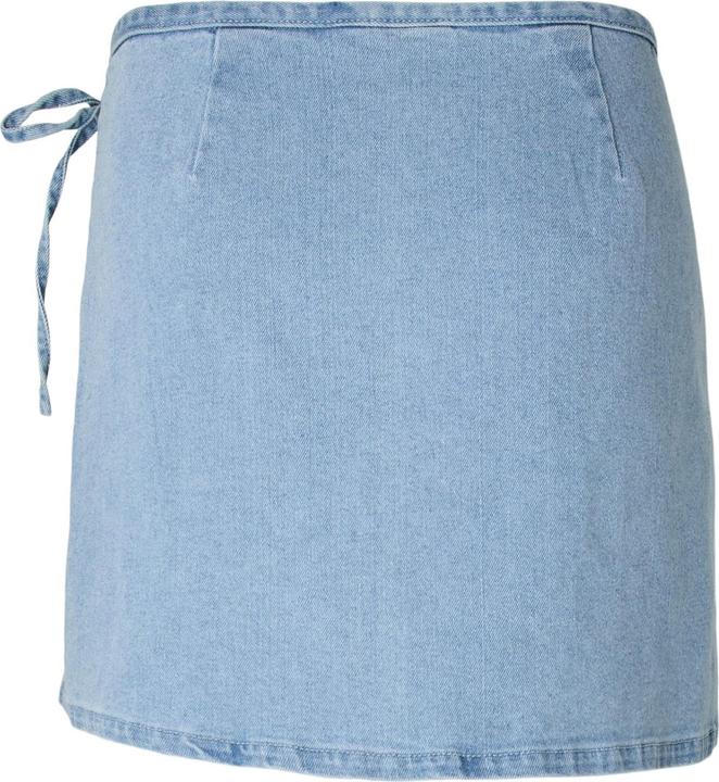 Produktbild Pieces PCFLORA MW WICKEL DENIM Minirock (S)