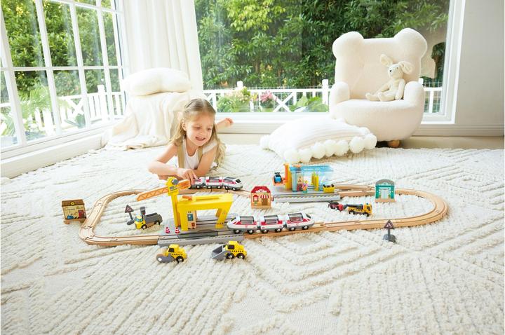 Produktbild Hape Railway Construction Play Set