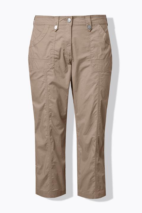 Actual product image Ulla Popken Roll-Tab Hem Stretch Cargo Pants (54)