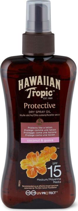 Produktbild Hawaiian Tropic Dry Spray Oil SPF 15 (Sonnenöl, SPF 15, 200 ml, 200 g)