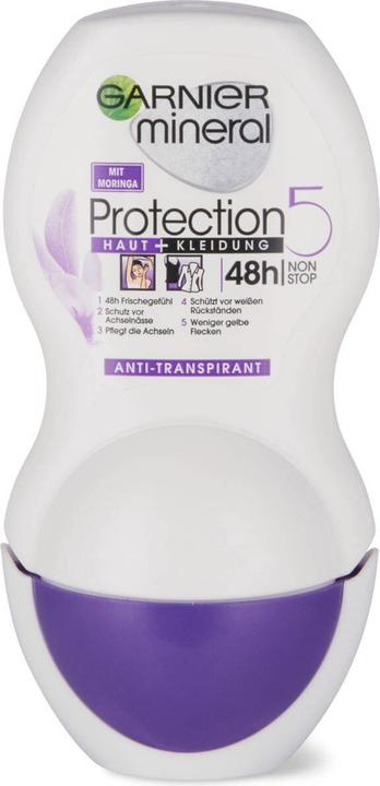 Actual product image Garnier Deo Mineral Roll-on Protection 5 (Roll-on, 50 ml)