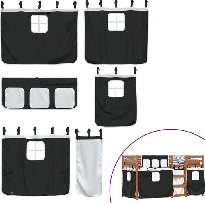 Image du produit vidaXL Etagenbett (75 x 190 cm)