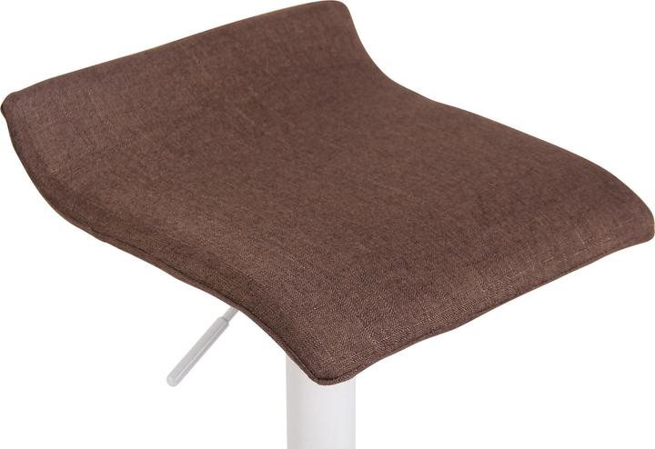 Actual product image CLP Barstool Dyn V2 Fabric white brown