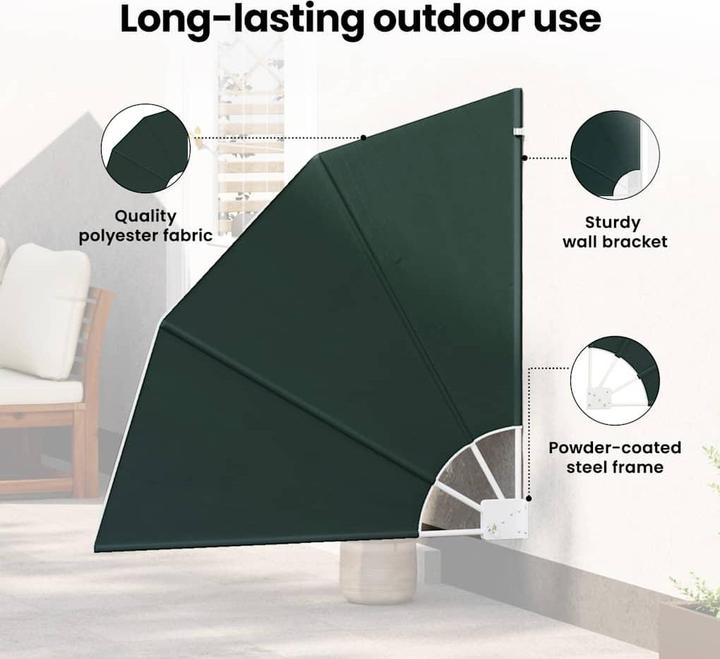 Image du produit vidaXL Balkon Sichtschutz (160 cm)